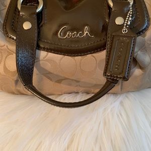Coach, brown and beige. New never used,
